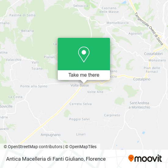 Antica Macelleria di Fanti Giuliano map