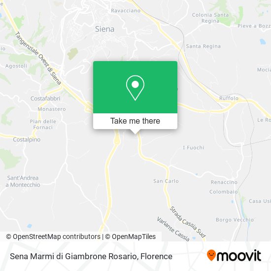 Sena Marmi di Giambrone Rosario map