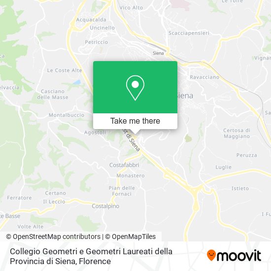 Collegio Geometri e Geometri Laureati della Provincia di Siena map