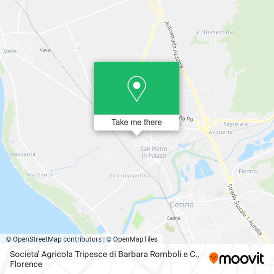 Societa' Agricola Tripesce di Barbara Romboli e C. map