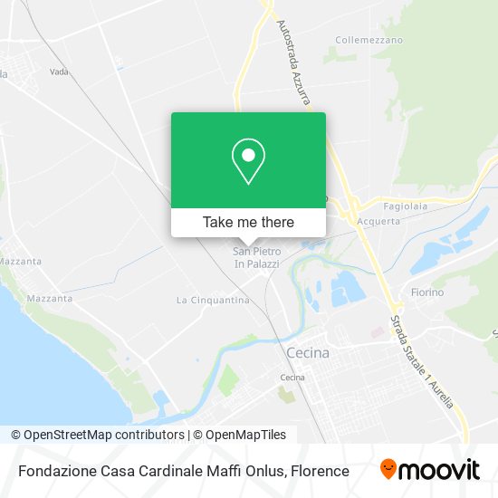 Fondazione Casa Cardinale Maffi Onlus map
