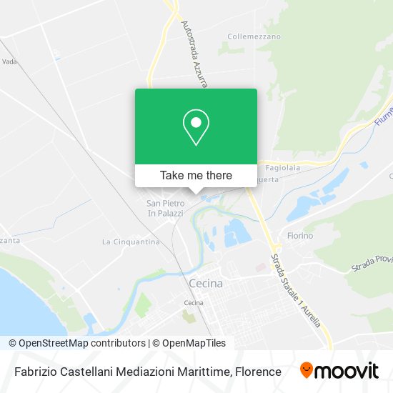 Fabrizio Castellani Mediazioni Marittime map