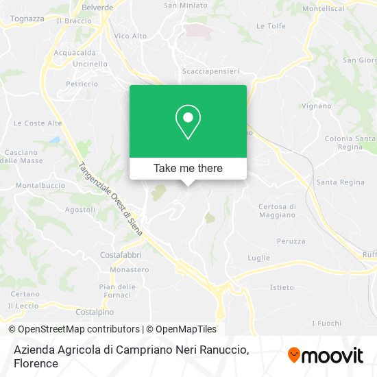 Azienda Agricola di Campriano Neri Ranuccio map