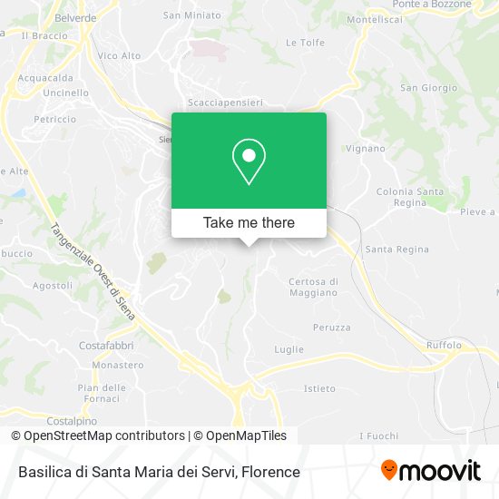 Basilica di Santa Maria dei Servi map