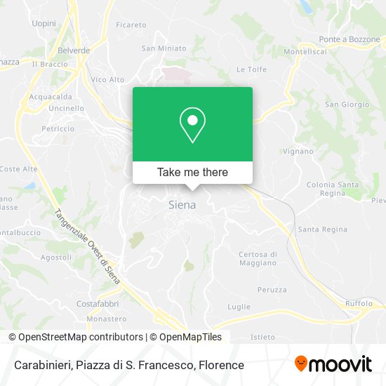 Carabinieri, Piazza di S. Francesco map
