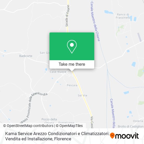 Kama Service Arezzo Condizionatori e Climatizzatori: Vendita ed Installazione map