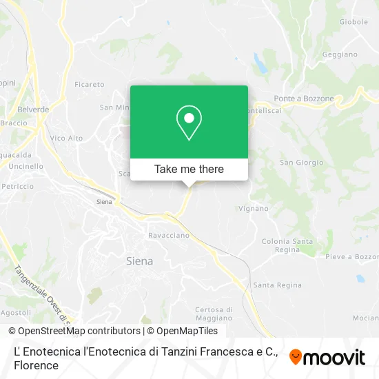 L' Enotecnica l'Enotecnica di Tanzini Francesca e C. map