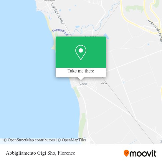 Abbigliamento Gigi Sho map