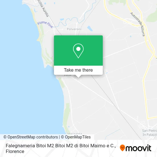 Falegnameria Bitoi M2 Bitoi M2 di Bitoi Maimo e C. map
