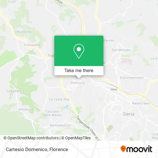 Cartesio Domenico map