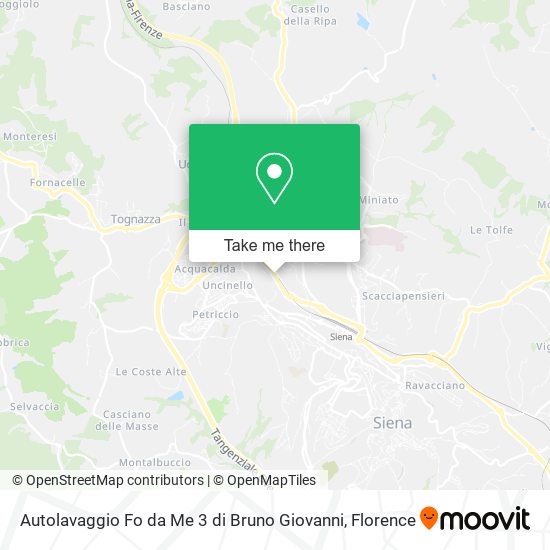 Autolavaggio Fo da Me 3 di Bruno Giovanni map