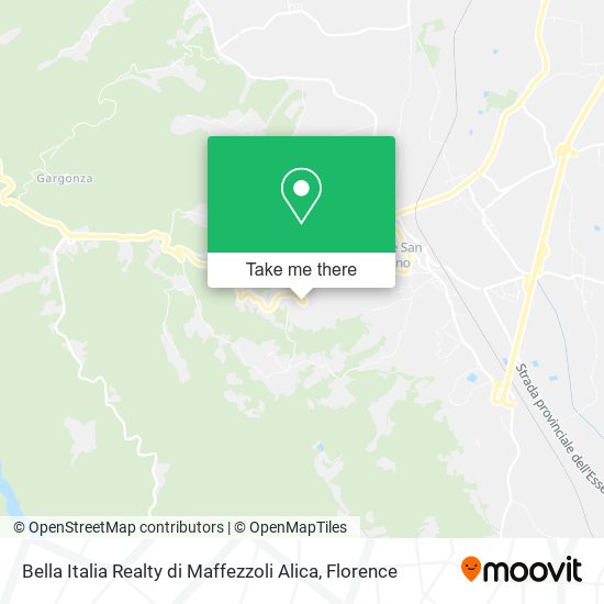 Bella Italia Realty di Maffezzoli Alica map