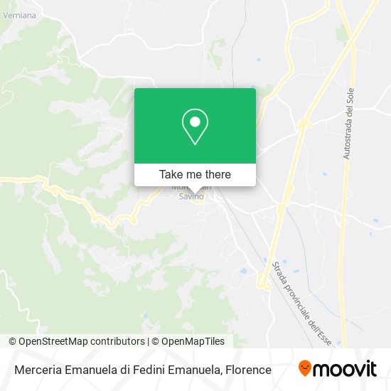 Merceria Emanuela di Fedini Emanuela map