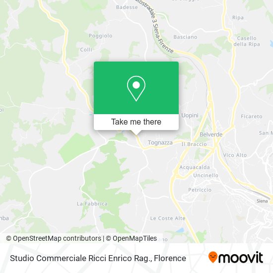 Studio Commerciale Ricci Enrico Rag. map