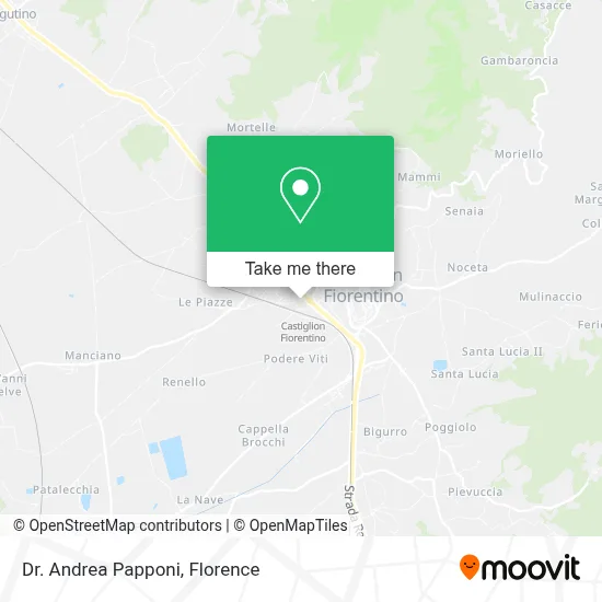 Dr. Andrea Papponi map