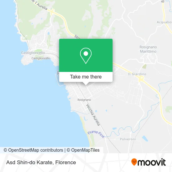 Asd Shin-do Karate map