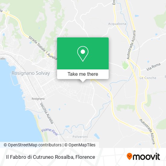 Il Fabbro di Cutruneo Rosalba map
