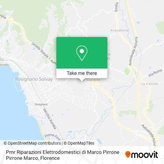 Pmr Riparazioni Elettrodomestici di Marco Pirrone Pirrone Marco map