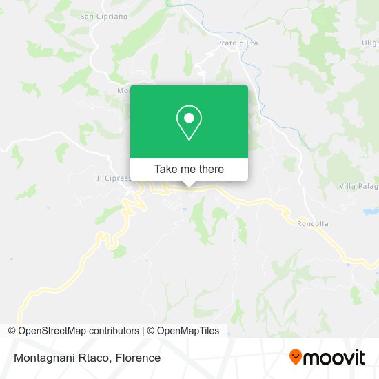 Montagnani Rtaco map