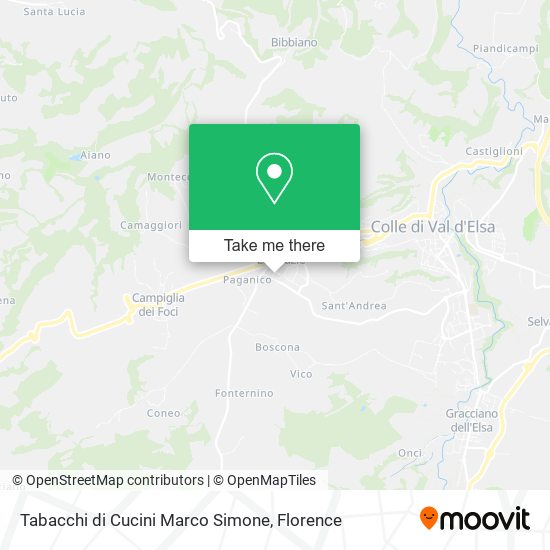 Tabacchi di Cucini Marco Simone map