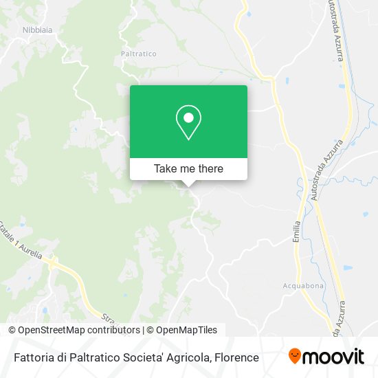 Fattoria di Paltratico Societa' Agricola map