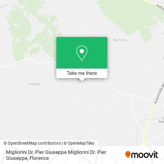 Migliorini Dr. Pier Giuseppe Migliorini Dr. Pier Giuseppe map