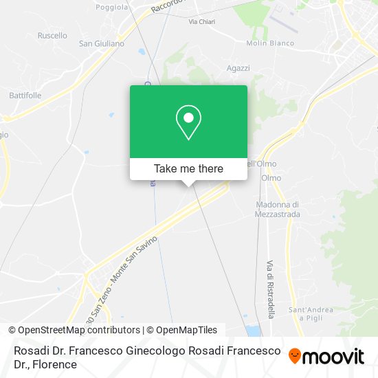 Rosadi Dr. Francesco Ginecologo Rosadi Francesco Dr. map