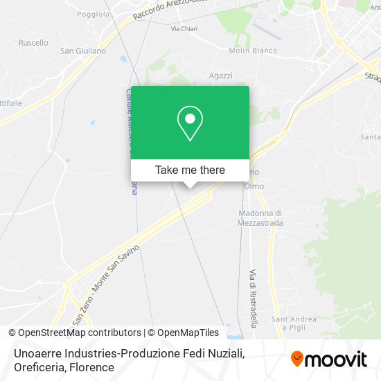 Unoaerre Industries-Produzione Fedi Nuziali, Oreficeria map