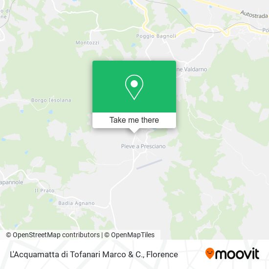 L'Acquamatta di Tofanari Marco & C. map