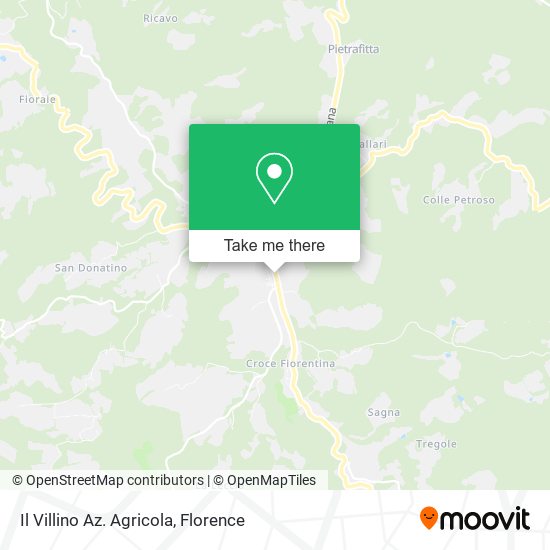Il Villino Az. Agricola map