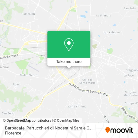 Barbacafe' Parrucchieri di Nocentini Sara e C. map