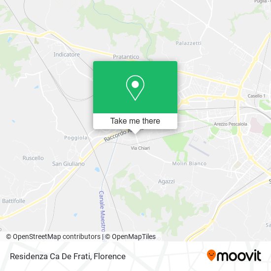 Residenza Ca De Frati map