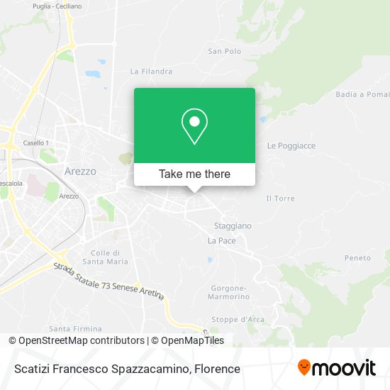 Scatizi Francesco Spazzacamino map