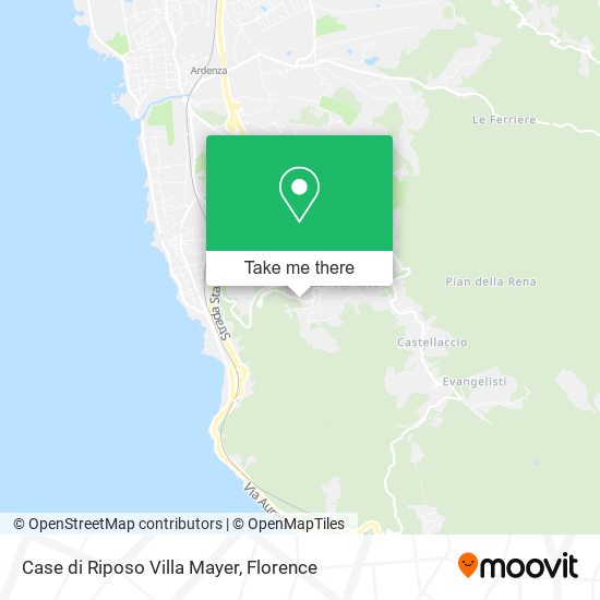 Case di Riposo Villa Mayer map