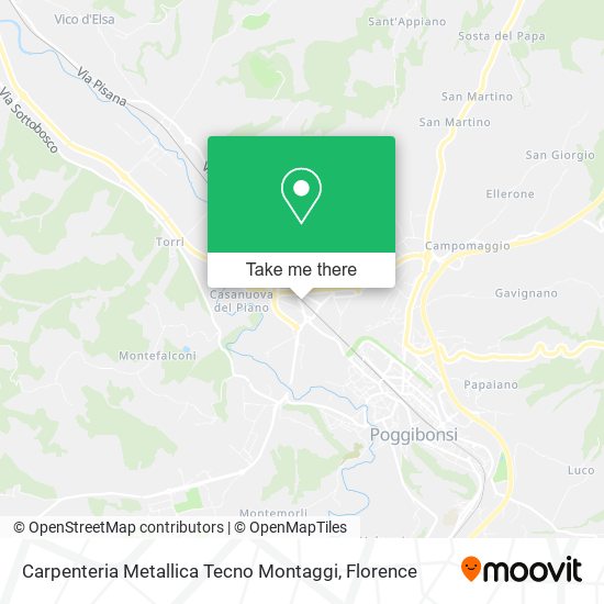 Carpenteria Metallica Tecno Montaggi map