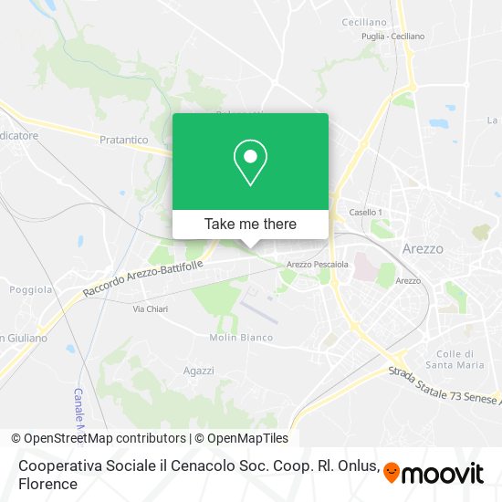 Cooperativa Sociale il Cenacolo Soc. Coop. Rl. Onlus map