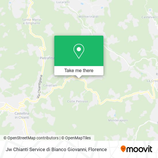 Jw Chianti Service di Bianco Giovanni map