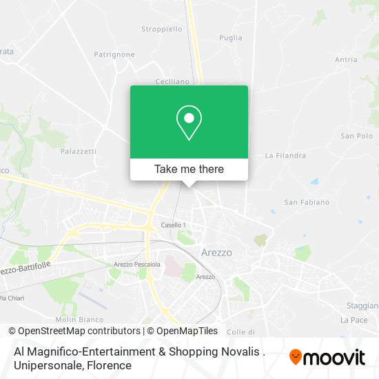 How to get to Al Magnifico Entertainment Shopping Novalis