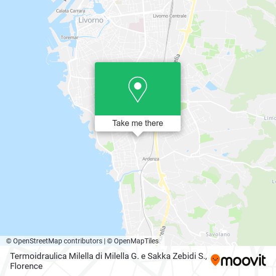 Termoidraulica Milella di Milella G. e Sakka Zebidi S. map