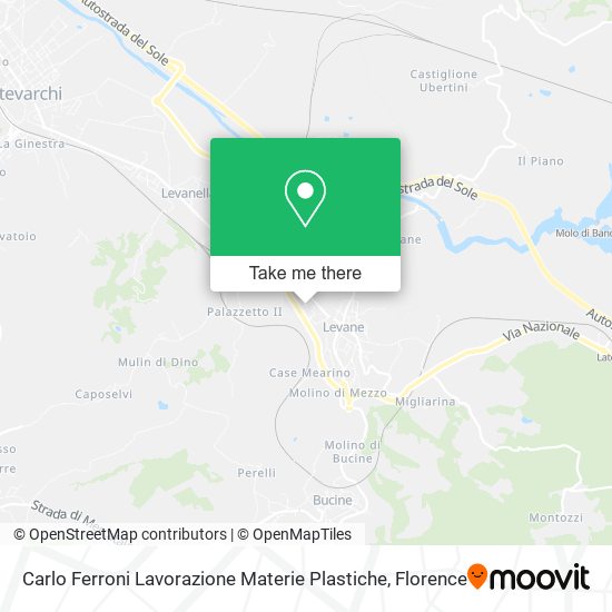 Carlo Ferroni Lavorazione Materie Plastiche map