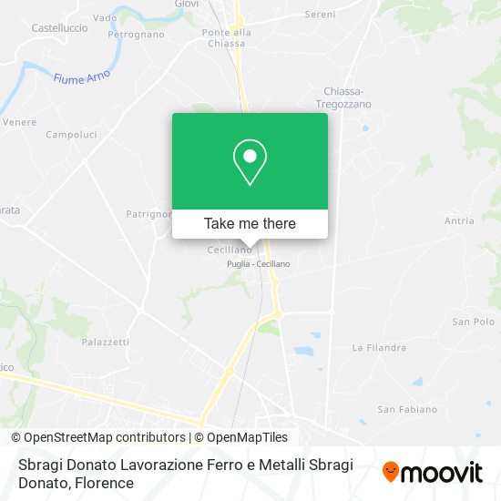Sbragi Donato Lavorazione Ferro e Metalli Sbragi Donato map