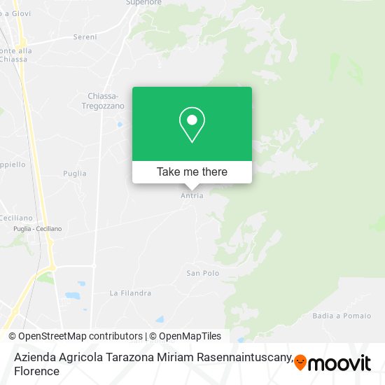 Azienda Agricola Tarazona Miriam Rasennaintuscany map