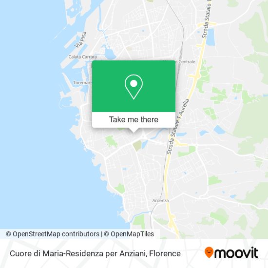Cuore di Maria-Residenza per Anziani map