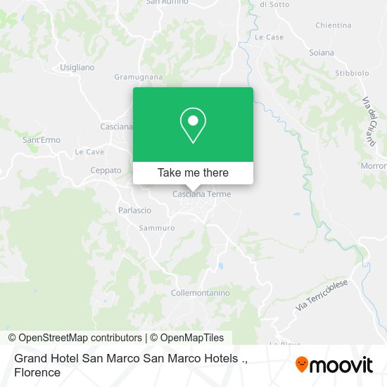 Grand Hotel San Marco San Marco Hotels . map