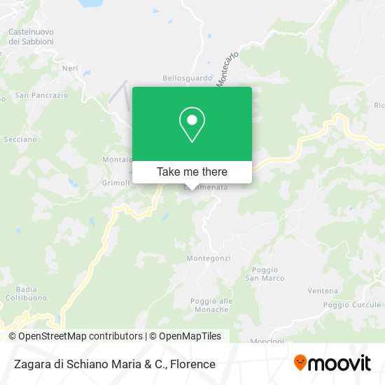 Zagara di Schiano Maria & C. map