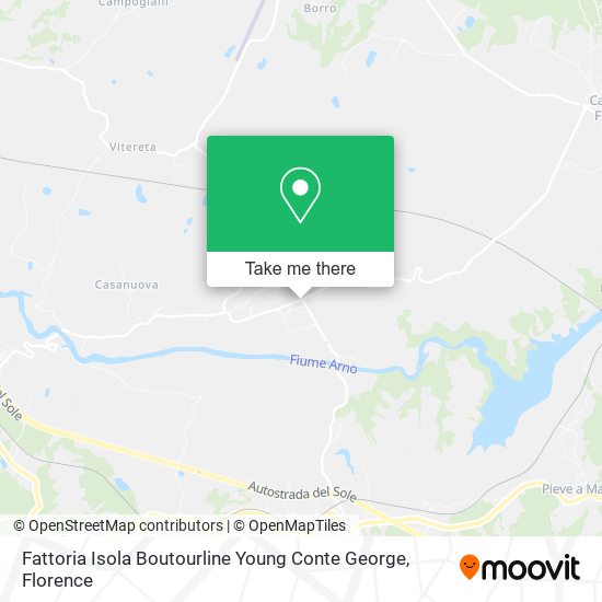 Fattoria Isola Boutourline Young Conte George map