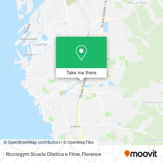 Ricciogym Holistic and Fitness School map