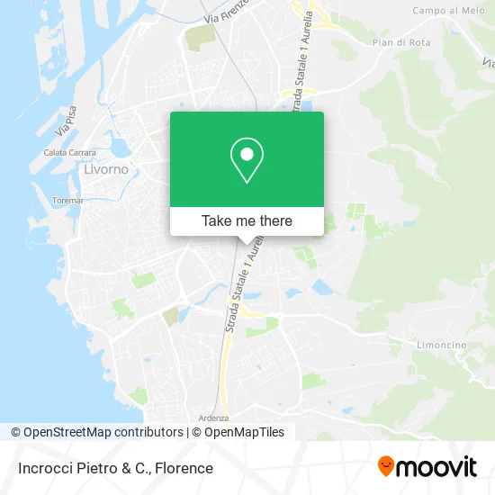 Incrocci Pietro & C. map