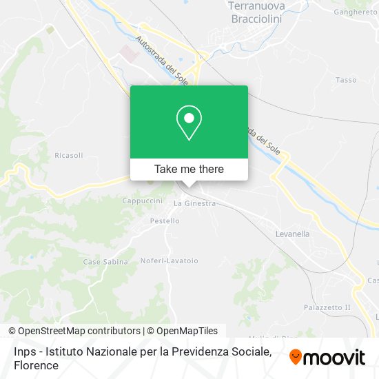 Inps - Istituto Nazionale per la Previdenza Sociale map