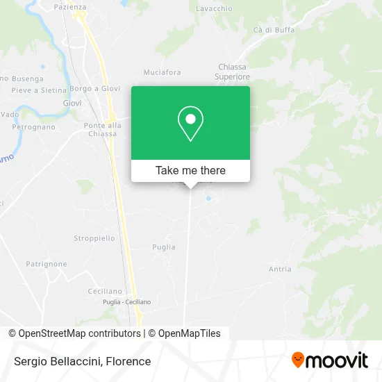 Sergio Bellaccini map